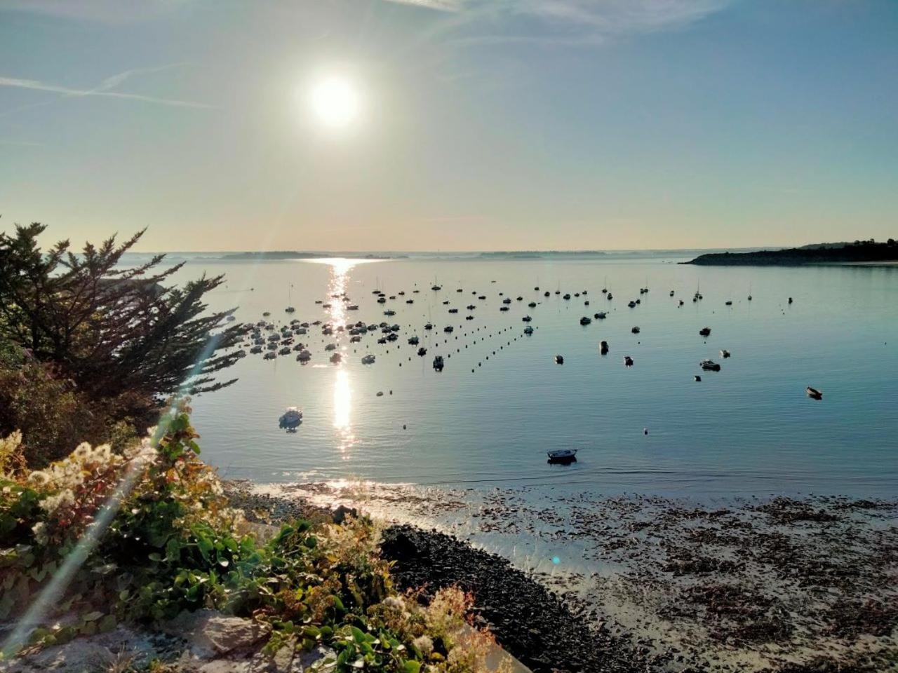 Bienvenue Au Studio L'Escale Bleue Avec Vue Mer Et Sur Le Cap Frehel Saint-Cast-le-Guildo Bagian luar foto