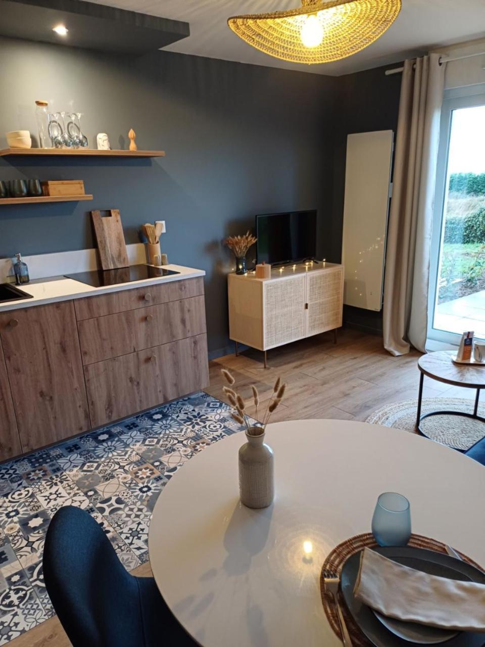 Bienvenue Au Studio L'Escale Bleue Avec Vue Mer Et Sur Le Cap Frehel Saint-Cast-le-Guildo Bagian luar foto