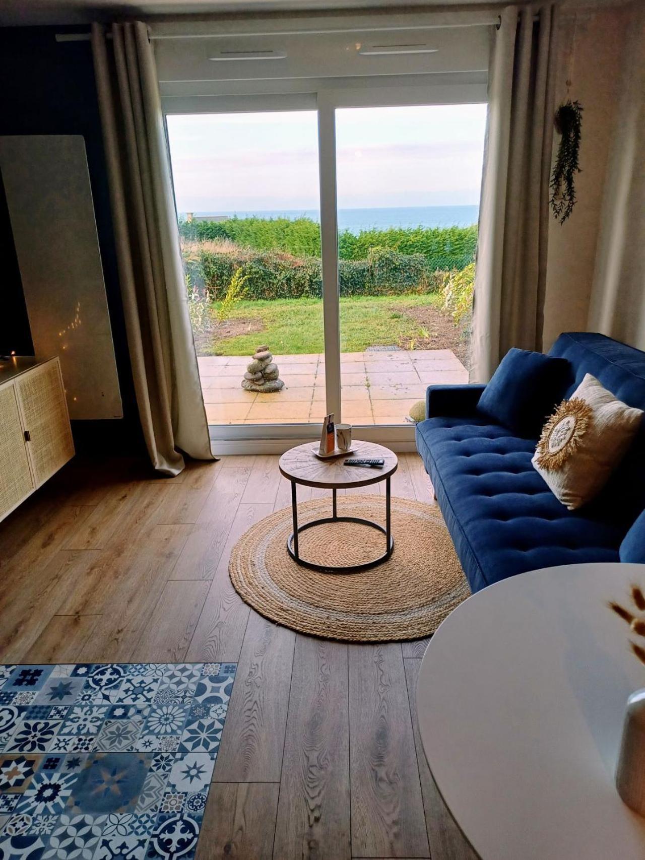 Bienvenue Au Studio L'Escale Bleue Avec Vue Mer Et Sur Le Cap Frehel Saint-Cast-le-Guildo Bagian luar foto